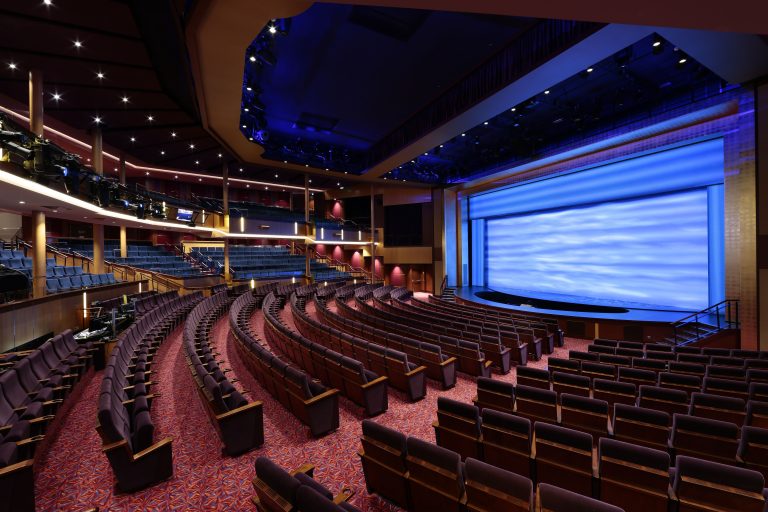 QN, Quantum of the Seas, 3D Movie Theater, movies, movie screen, entertainment, activities, film, theater, plays, music