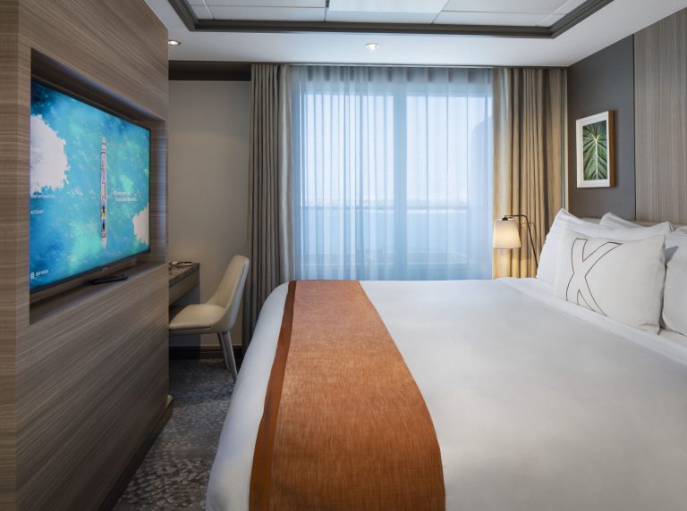 Celebrity Silhouette, SI, Celebrity Revolution, refresh, revitalization, update, staterooms and suites, cabins, accommodations, Royal Suite, bedroom