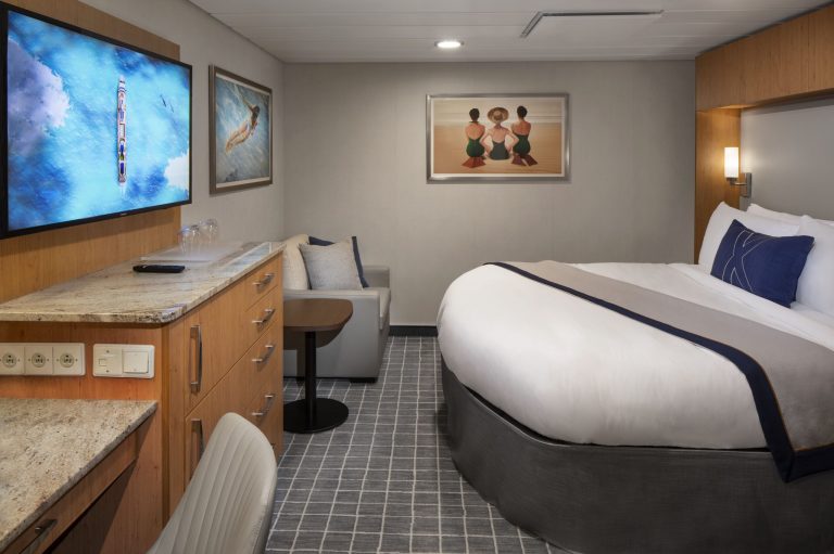 Celebrity Silhouette, SI, Celebrity Revolution, refresh, revitalization, update, staterooms and suites, cabins, accommodations, Inside stateroom