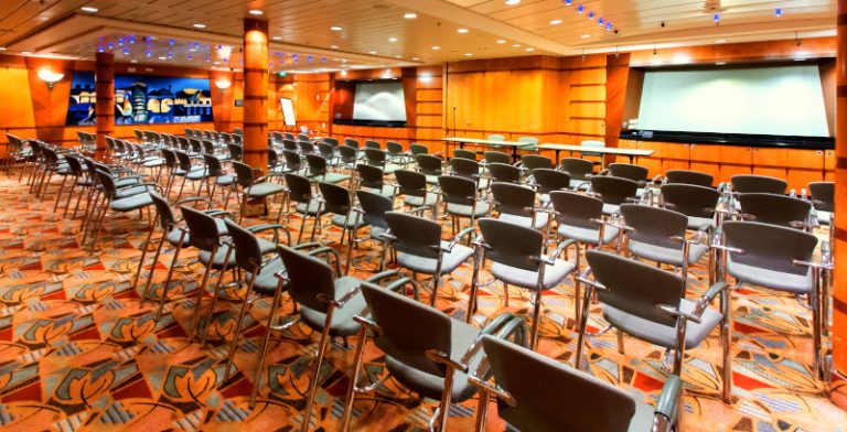 AD, Adventure of the Seas, Voyager class, conference room, meetings, meeting room, business, presentations